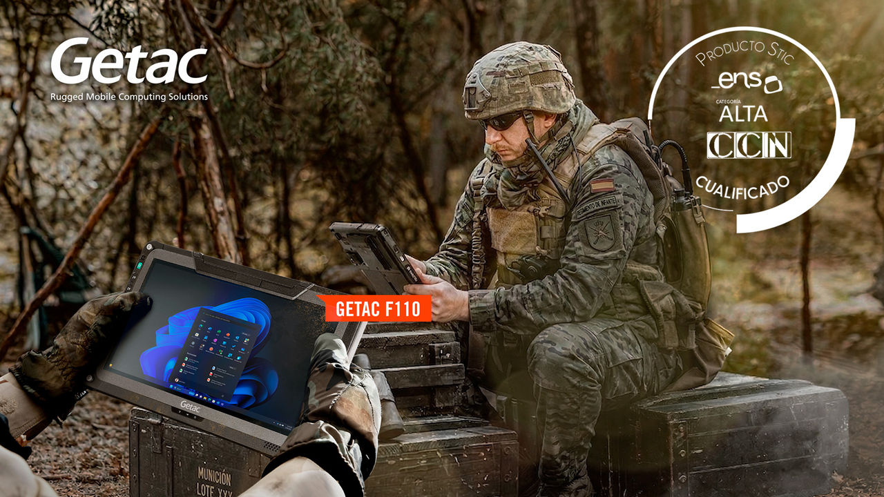 Getac F110 para defensa