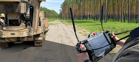 Reamda: builds its remote-controlled robotic solutions around Getac’s UX10 fully rugged tablet